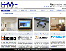 Tablet Screenshot of impiantigm.it
